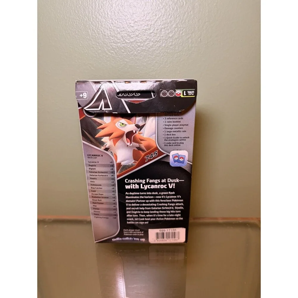 POKEMON TCG LYCANROC V BATTLE THEME DECK FACTORY SEALED